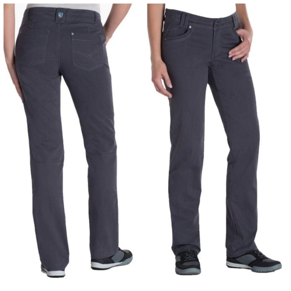 Kuhl Women's Klaudette Pants Gray Hiking Trekking Style# 6171 Size 10 SHORT - Picture 1 of 9
